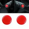 2Pcs Red Car Shift Pole Level Head Cover Trim For Chevrolet For Camaro 2010-2023 Interior Decoration Sticker Accessories