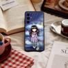 Прекрасный чехол для телефона серии S-Santoro G-Gorjuss Для Samsung S 25,24,23,22,30,21,10,9,Ultra,Plus,Lite,FE,4,5 G Мягкий черный чехол