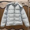Mens Detachable Hooded Puffer Jacket With Hidden Side Zip Pockets Streetwear Style