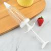 Yousheng 8Pcs/Set Icing Piping Syringe Easy To Use Non-stick No Smell Nozzles Set Cake Decorating Tools for Bakery