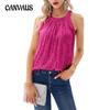 Summer Women's Hanging Neck Halter Sequins Sexy Halter Party Tank Top
