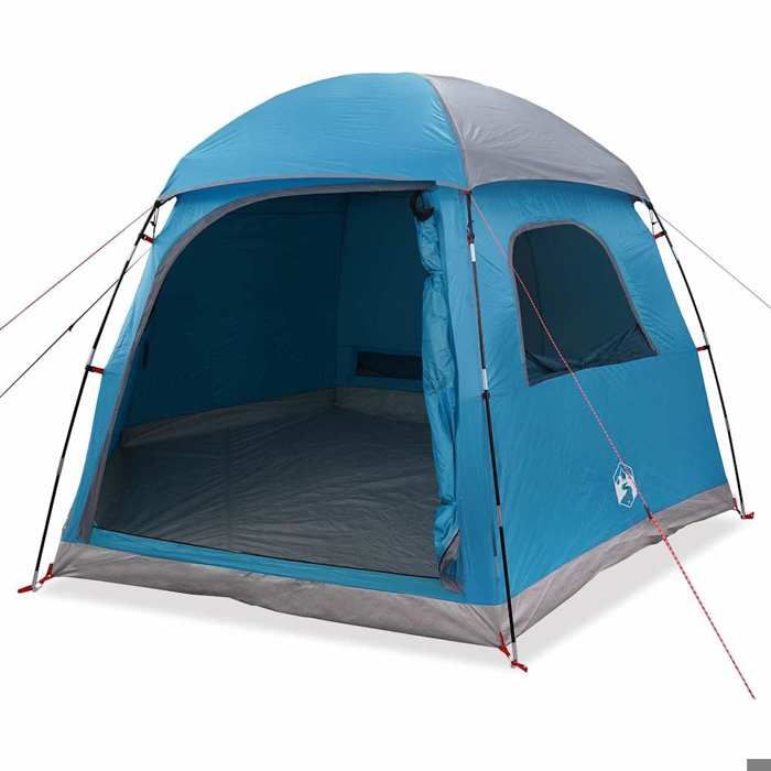 Maison Exclusive - Tente de familiale igloo 6 personnes bleu imperméable