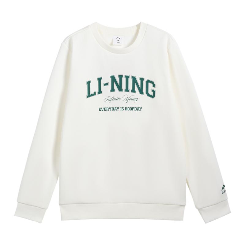 Li Ning Grade School Sweatshirts Crew Neck Moderate YWDV597-3