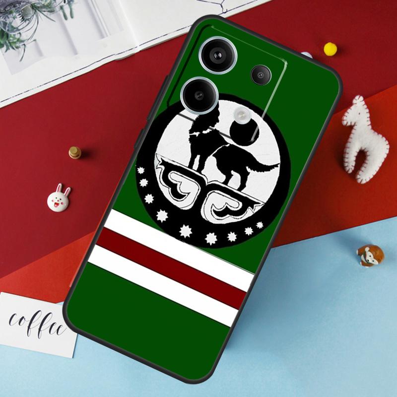 Чехол с флагом Чечни Чеченский волк для Xiaomi Redmi 12 13C 12C 10C 9C Redmi Note 13 9 10 11 12 Pro 9S 10S 11S 12S Cover