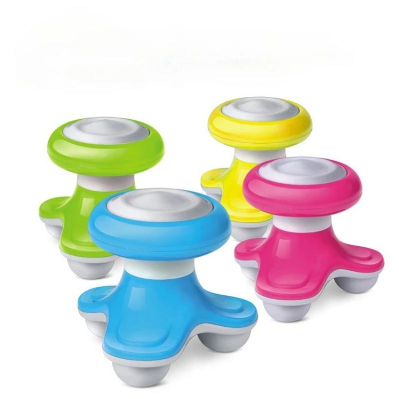 USB Mini Neck Massager Multi Function Plastic Triangle Shape Electric USB Beauty Anti Cellulite Massage Relaxation InstrumentGood product