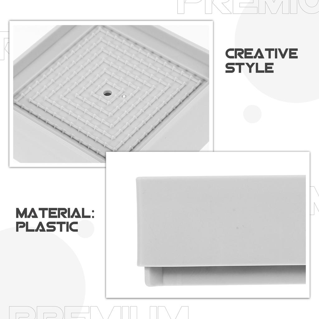 4pcs Heavy Duty Square Foot Pads Bed and Furniture Height Boosters Non-Slip Risers Square Base Pads for Desk Chair Table Appli