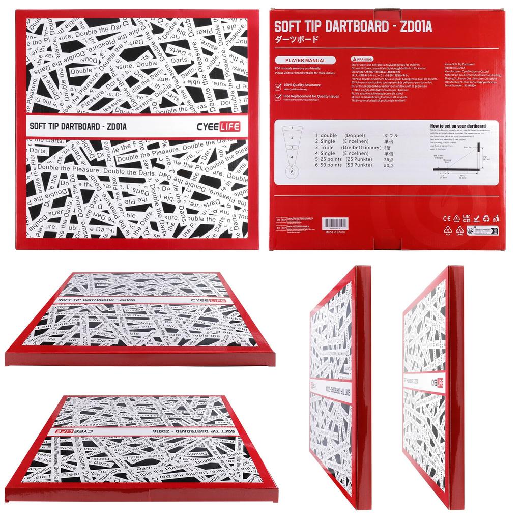 Профессиональная мишень для дартса CyeeLife с мягким наконечником, 6 дротиков, 30 дротиков, 1 дротик, 2 стойки для дротиков, стрелы, оперение, наконечники, линия,