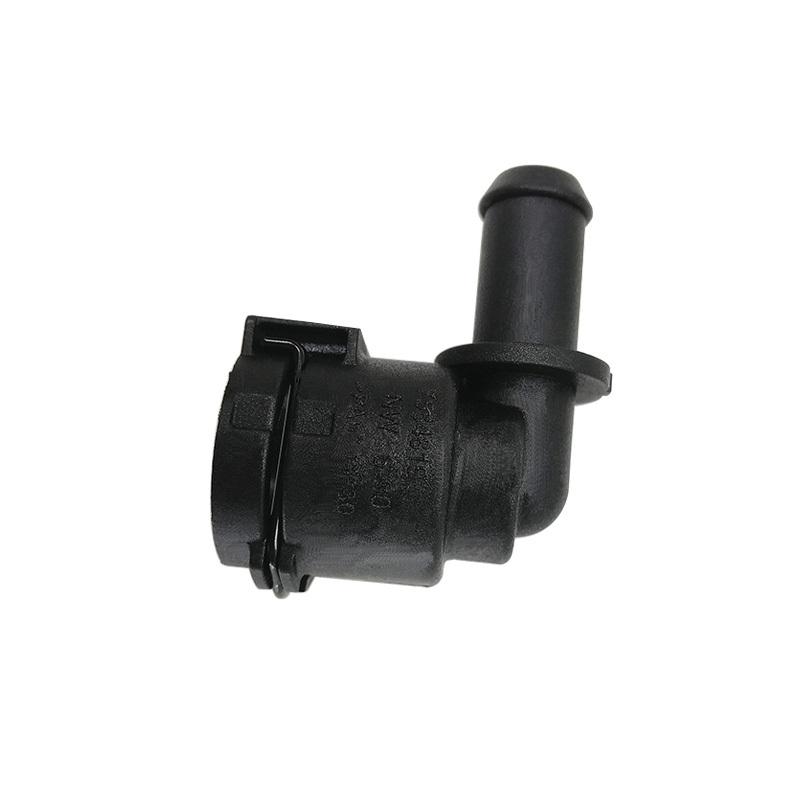 high quality NW6 black connector water pipe fittings  90 degree 1pc