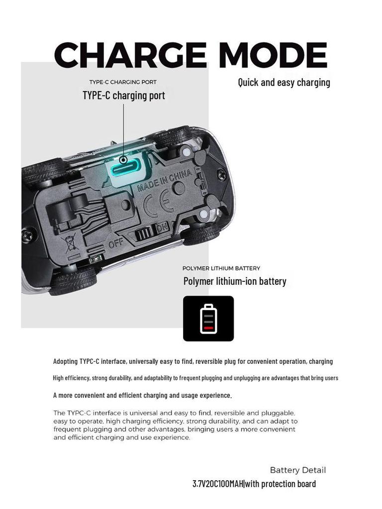 Автомобиль с FPV-камерой Weili 6401: Мини-радиоуправляемая машинка с управлением по Wi-Fi и управлением через мобильное приложение