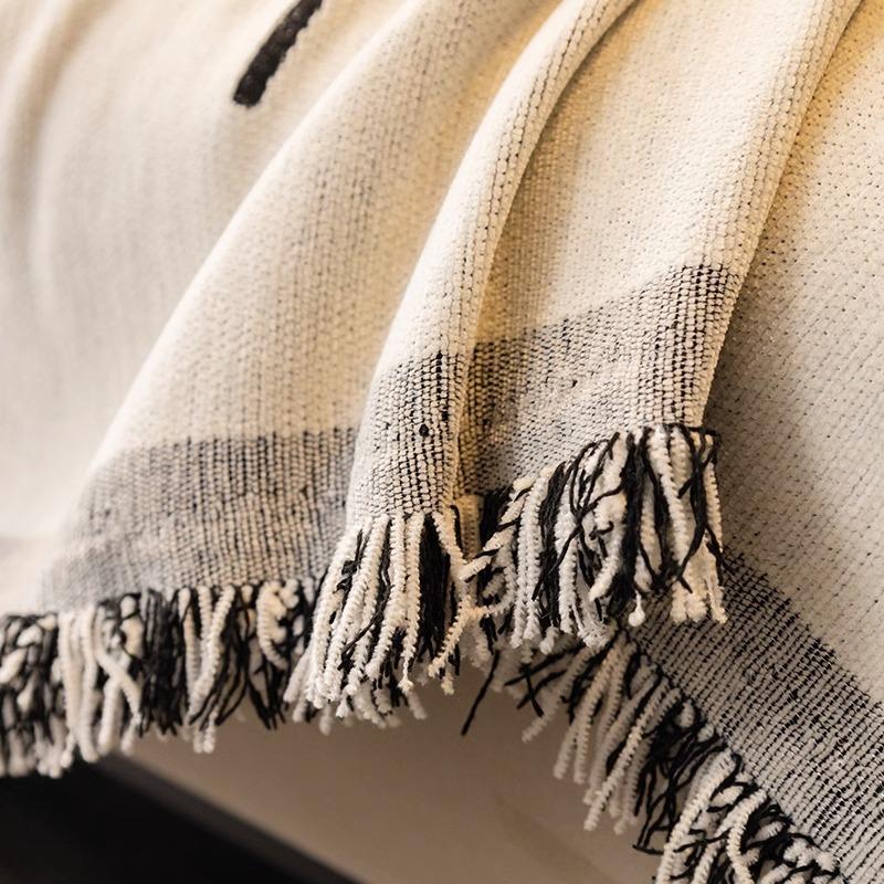 Одеяло для дивана с геометрическим принтом, синель, пылезащитный коврик для дивана, против царапин, для гостиной, универсальный защитный чехол для мебели