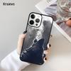 Животное Волк Воет Чехол для Телефона Для iPhone 17 Air 16 15 14 Max Plus 11 12 13 Pro Max Чехол для Телефона coque