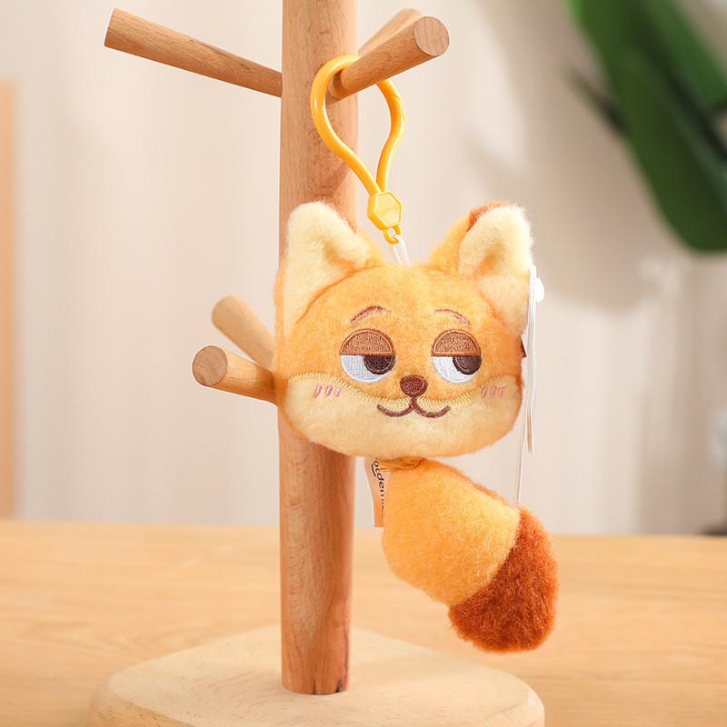 Animal Sweet Zootopia Plush Keychains Featuring Judy And Nick Perfect For Occasion Any