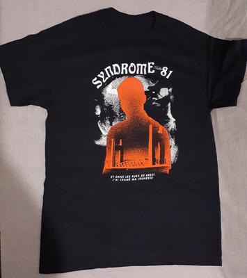 Коллекция SYNDROME 81 Футболка с логотипом группы Черная Все размеры S5XL KK191 Унисекс Футболка