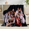 1PC Kpop Stray  Flannel Blanket Gift, Suitable for Both Men And Women, Soft Ideal for Beds And Sofa, Birthday Or Christmas Gift