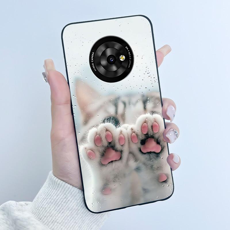 Чехол для телефона TCL Suixuetang M1 / OneTouch T615N Роскошный Дракон Милый Крутой Мальчики Девочки Мягкий Силикон Задняя Крышка Черный Корпус