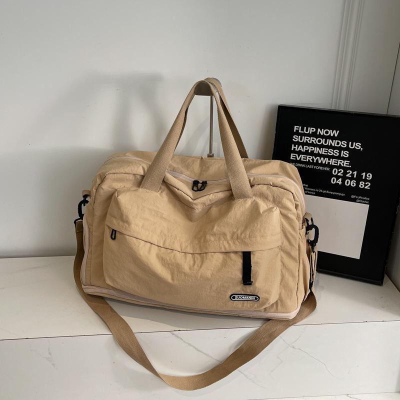 Женская легкая складная дорожная сумка-дафл, большая вместимость, много отделений, дорожная сумка для багажа, нейлоновые спортивные сумки-тоут для спортзала