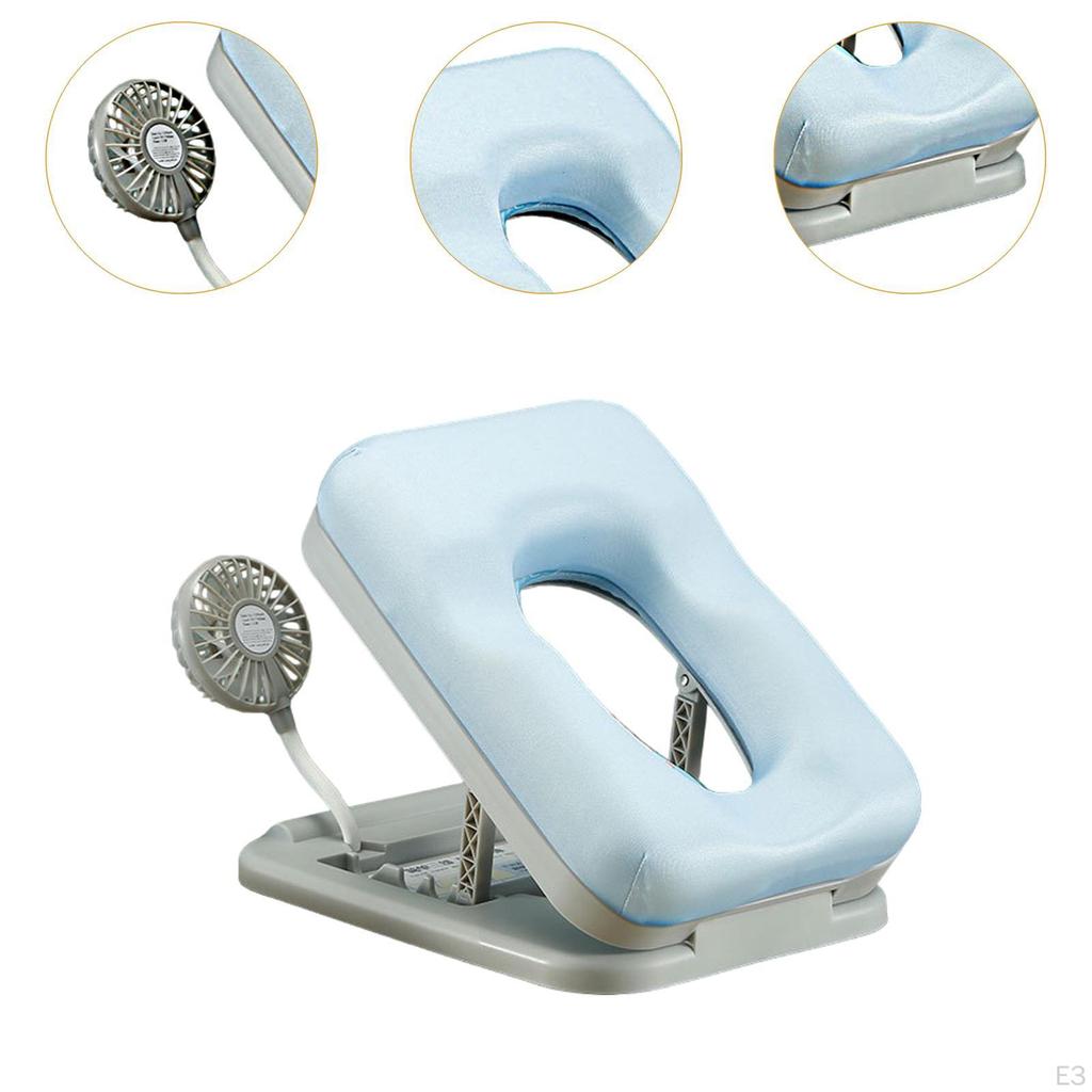 Подушка Papa Pillow с веером для лица Cradle Hollow Design Легкая многофункциональная подушка для шеи Sleep Sleeping