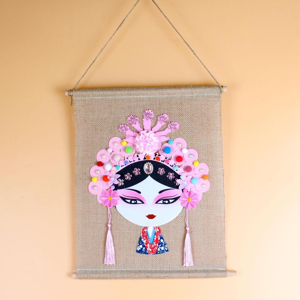 Dragon Boat Festival Peking Opera Face Painting DIY Kit for Kindergarten & Parent-Child Activities