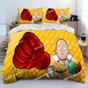 Аниме Пододеяльник Наволочка ONE PUNCH MAN Комплект постельного белья Взрослый Мальчик Девочка Декор спальни Односпальный Двуспальный Большой Размер Подарок