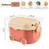 QiMiao Cute Piggy Toy & Clothes Organizer for Kids
