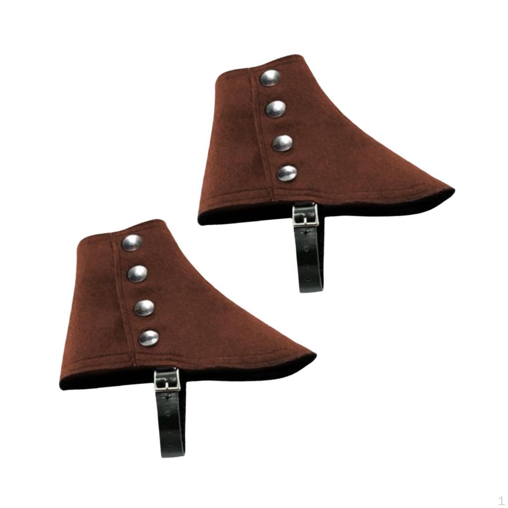 Гангстерские гетры на день рождения в винтажном стиле 1920-х годов, средневековые пиратские бахилы