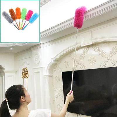 Выдвижная метелка из микрофибры для домашней уборки, настольная метелка из перьев