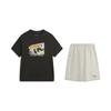 Li-Ning Unisex Short Sleeve & Short Sweatpants Set