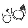 U94 PTT Adapter Cable Walkie Talkie Headset Adapter with Key Line Fit for UV XR UV 9R