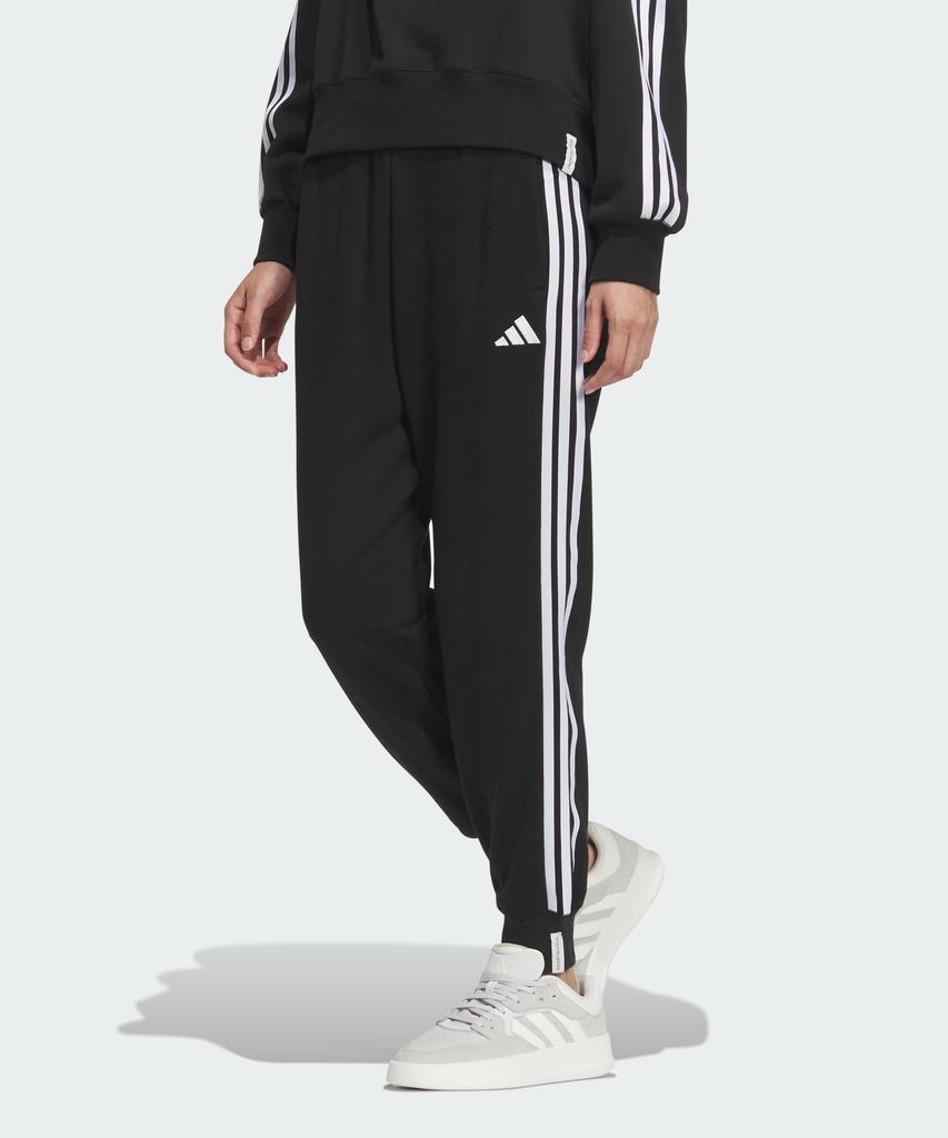 adidas Брюки Essential+ 3S из французского терри, зауженные Jw4491
