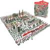 519 Pcs Mini Soldier Men Toy Soldier Playset with Accessories Mini Soldier Model Toys Action