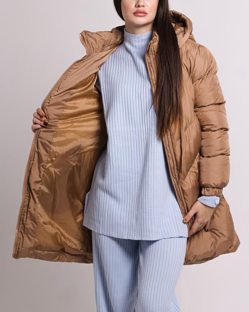 Пальто женское ROBIN 89498 1 Camel