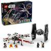 LEGO Star Wars TIE Fighter and X-Wing Toy Block Girls 9 10 11 Elementary School Student Space 75393