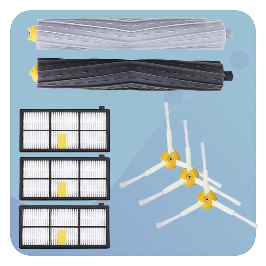 Kit for iRobot Roomba Side brushes filters main brushes 800 900 980