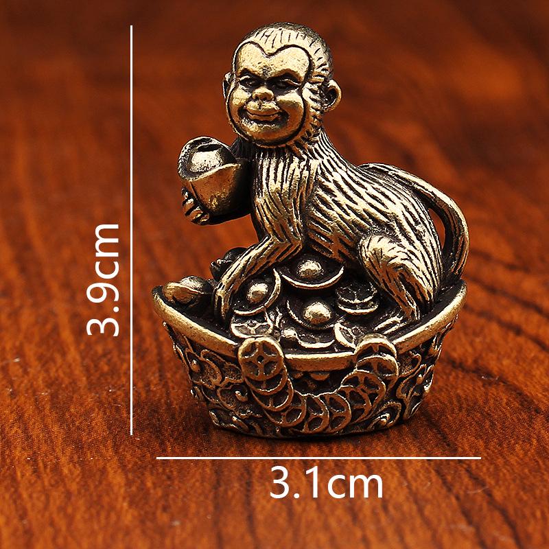 Креативная латунная подставка для благовоний «Зодиак» - Дизайн «Дракон», «Тигр», «Змея», Ручная работа из чистой меди