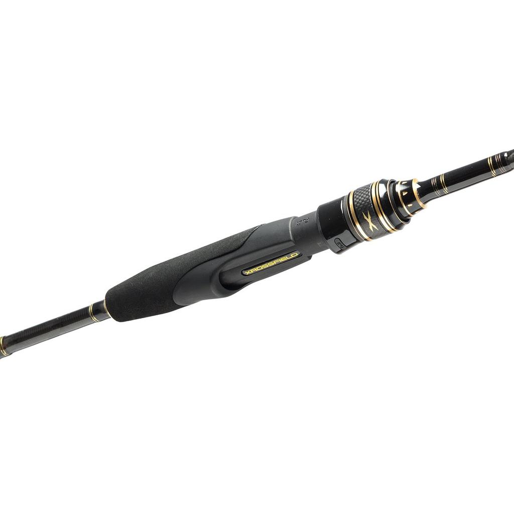 AbuGarcia Crossfield XROSSFIELD XRFS-862M Lure Rod, Fishing Rod, Versatile for Fresh and Saltwater Fishing, 2-Piece Model, XROSSFIELD XRFS