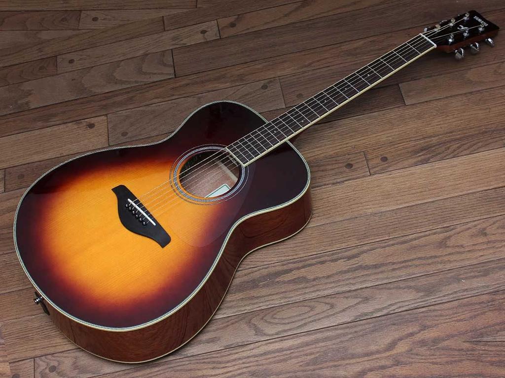 Yamaha YAMAHA Guitar Transacoustic Guitar BS Can use reverb and chorus without using amps or effects Soft case included FS-TA