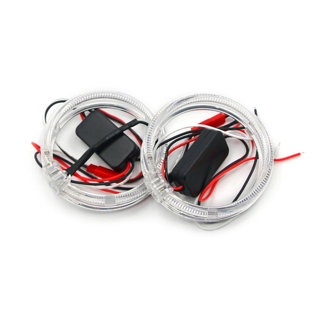 Светодиодный световод OpticAngel Eyes DRL HaloRings для автомобильных фар дневного света супер яркий водонепроницаемый аксессуар