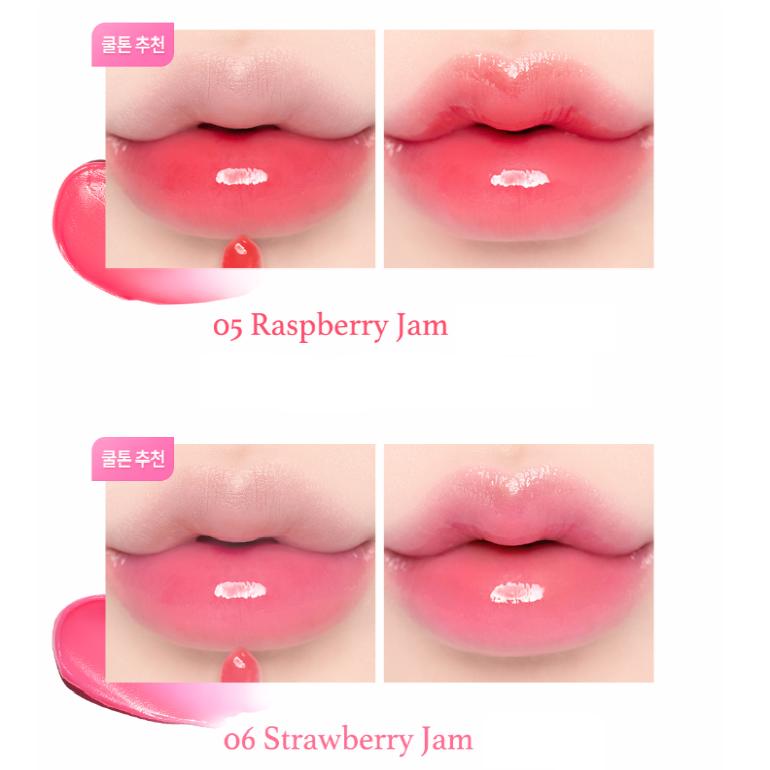 DASIQUE Фруктовый джем для губ 4г 10 цветов