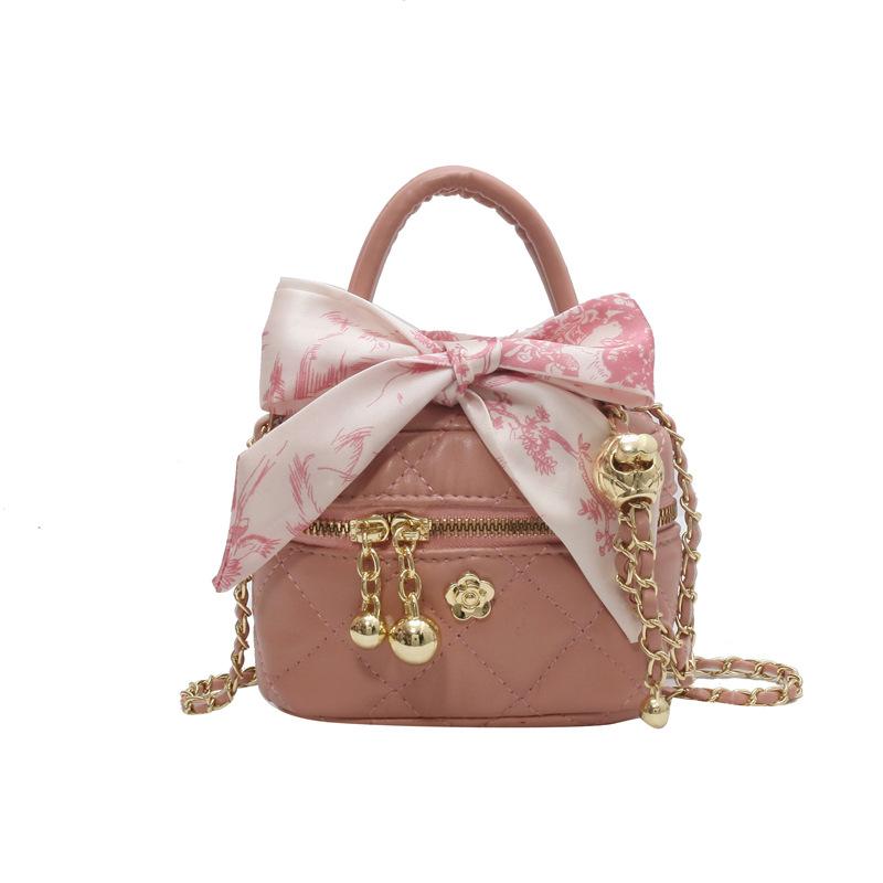 Mini Bag Spring and Summer Niche Embroidery Thread Chain Bag Women's New High-end Portable Shoulder Messenger Bag