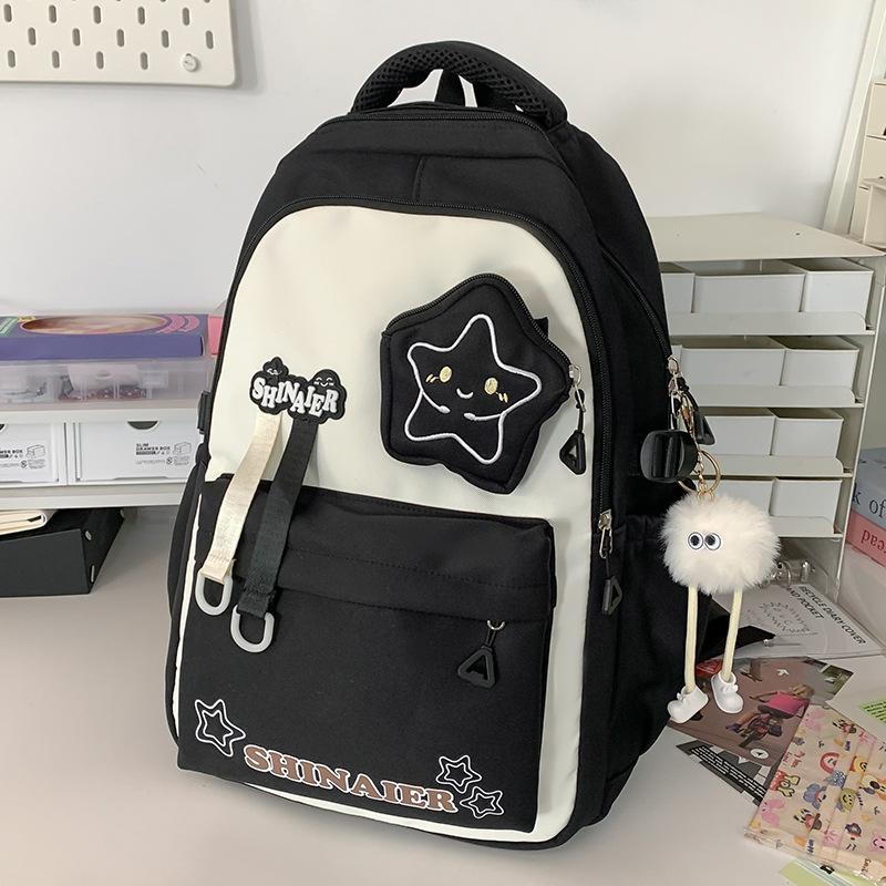 Школьный рюкзак детский, для учеников начальной школы, для девочек, для учеников средней школы, стильный комплект из двух предметов высокой ценности, рюкзак,.