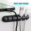 Cable Organizer Clip for Phone Charger, Data Cable, Headphones, and Desktop Management