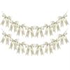 Bowknot Bow Garland Banner Satin Ribbon Garland New Bowknot Garland  Birthday Party