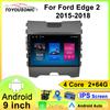 Для Ford Edge 2 2015-2018 Навигация GPS Android Автомагнитола Мультимедийный плеер Стерео wifi+4G Carplay авто видео
