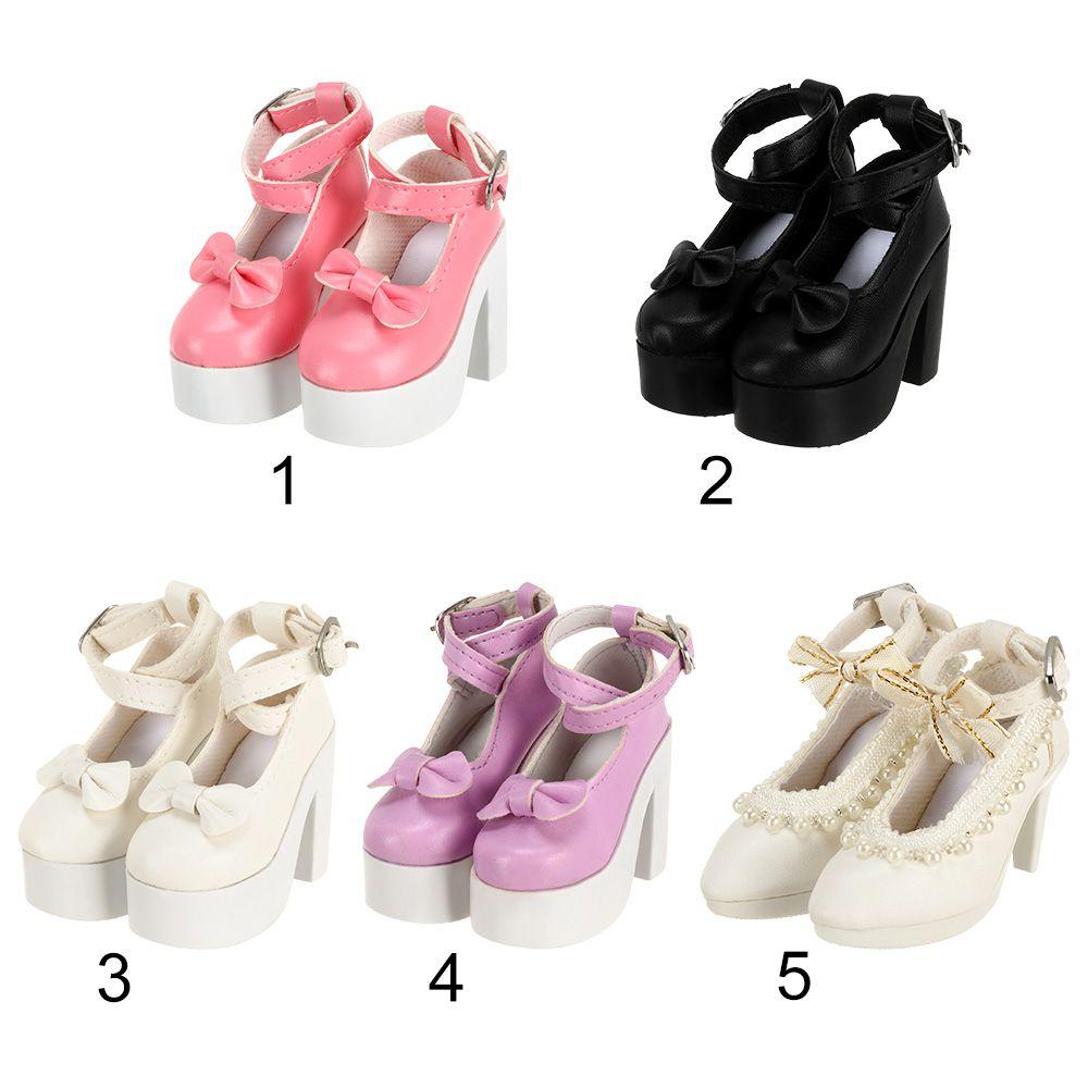 7.8CM Doll Wearing 5 Styles 60cm Doll Boots Play House Accessories Differents Color Fabric Shoes