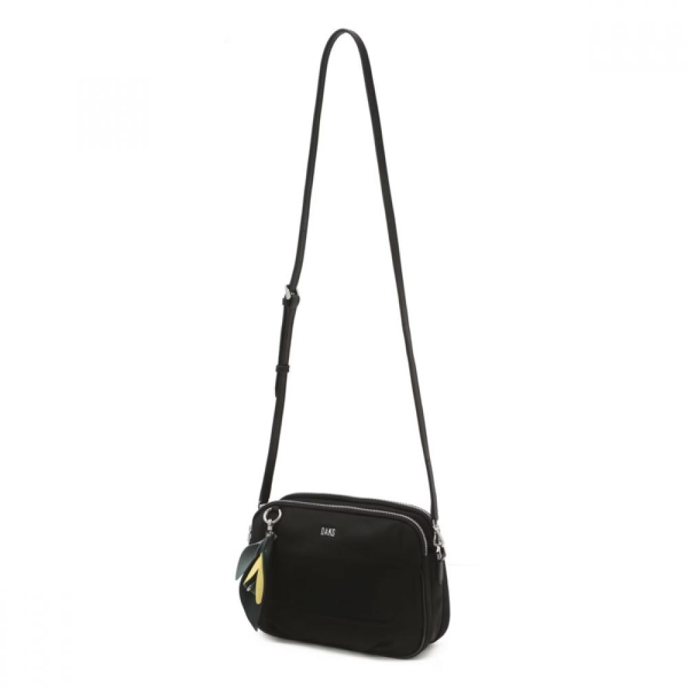 Daks Flower Charm Decoration Nylon Crossbody Bag   Leather Wallet Set Dcba6e520dcwa5e218