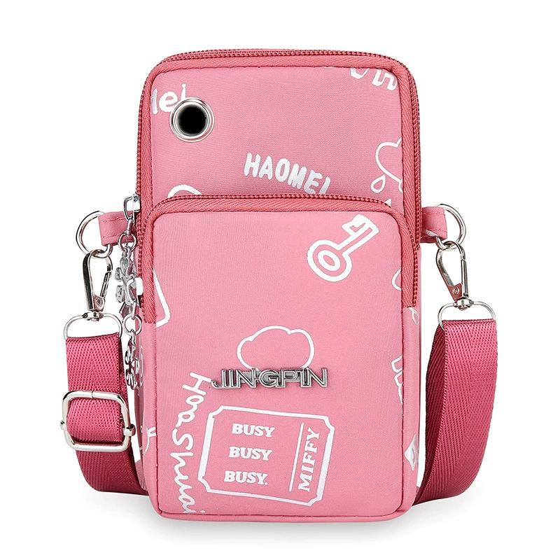 Сумка для мобильного телефона, женская сумка из ткани Оксфорд 2025 года, новая спортивная сумка на запястье для фитнеса на открытом воздухе, сумка для велоспорта