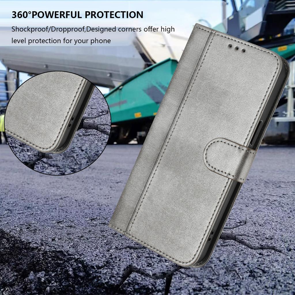 Роскошный простой кожаный чехол для TCL 50 Pro NxtPaper/40XL/30T (Т603ДЛ)/50 XL/TCL 501/60R слоты для карт магнитная подставка ударопрочный откидной чехол