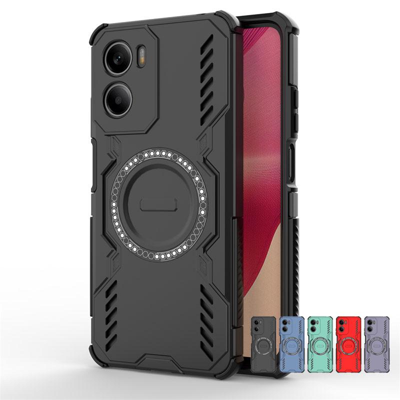 Для чехла Motorola Moto G05 Для Moto G05 Противоударный Магнитная адсорбция Беспроводная зарядка Задняя крышка Для чехла Moto G05 6,67 дюйма