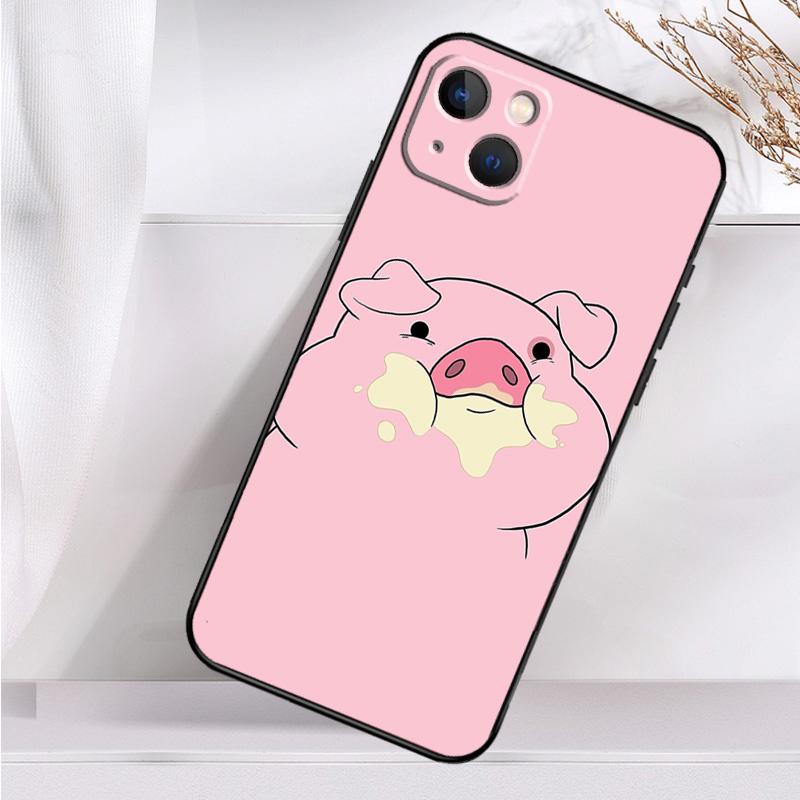 Мультяшный Чехол-Свинка Ударопрочный Для iPhone 17 16 Pro Max 11 14 15 Plus 12 13 Mini 16e 17 Air Чехол для Телефона