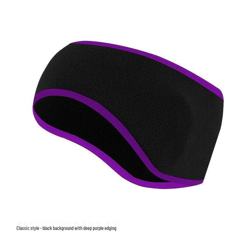 Складная флисовая лыжная повязка на голову для защиты ушей и лба